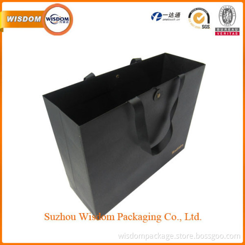 OEM customized luxury printing paper packaging jewelery gift bag